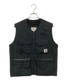 Carhartt WIP（カーハート ワーク イン プログレス）の古着「Elmwood Vest エルムウッドベスト 」｜ブラック