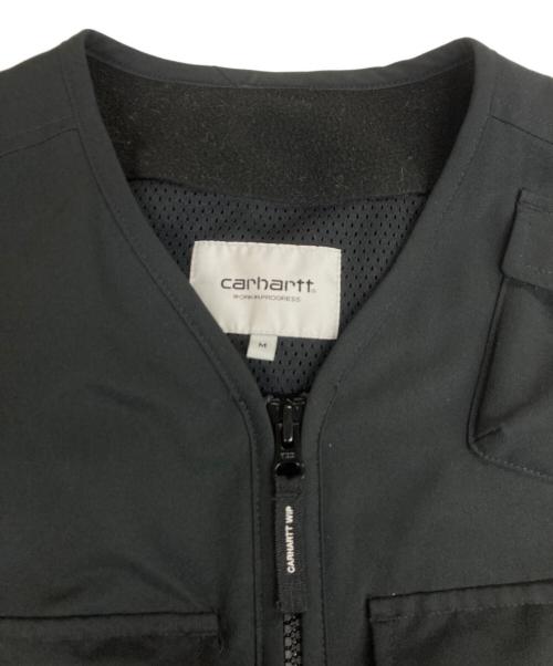 Carhartt WIP（カーハート ワーク イン プログレス）Carhartt WIP (カーハート ワーク イン プログレス) Elmwood Vest エルムウッドベスト  ブラック サイズ:Mの古着・服飾アイテム