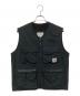Carhartt WIP（カーハート ワーク イン プログレス）の古着「Elmwood Vest エルムウッドベスト 」｜ブラック