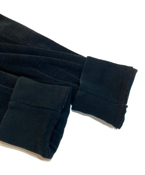 POLO RALPH LAUREN（ポロ・ラルフローレン）POLO RALPH LAUREN (ポロ・ラルフローレン) 90‐00S パイル地 ジップパーカー ブラック サイズ:Mの古着・服飾アイテム