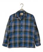 ARROWアロー）の古着「60S チェックシャツ」｜ブルー