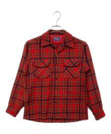 PENDLETON（ペンドルトン）の古着「60S ボードシャツ」｜レッド