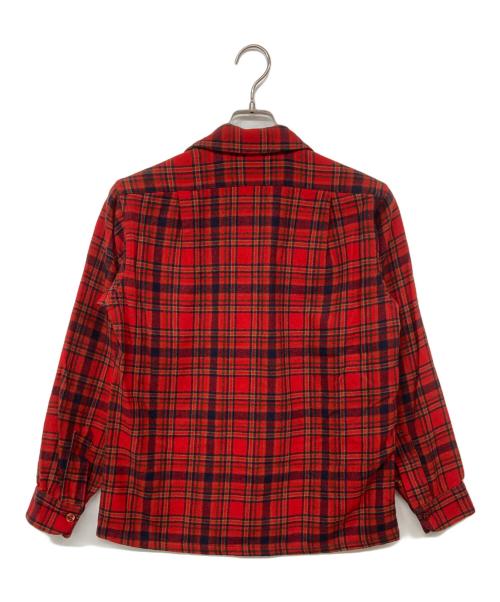 PENDLETON（ペンドルトン）PENDLETON (ペンドルトン) 60S ボードシャツ レッド サイズ:Sの古着・服飾アイテム