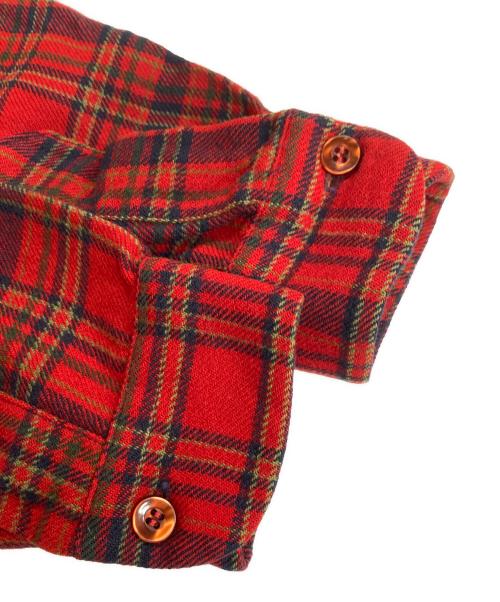 PENDLETON（ペンドルトン）PENDLETON (ペンドルトン) 60S ボードシャツ レッド サイズ:Sの古着・服飾アイテム