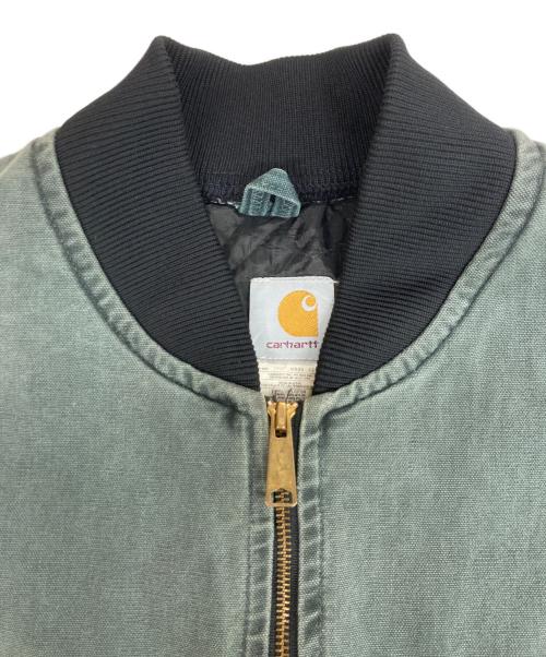 CarHartt（カーハート）CarHartt (カーハート) 90S ダックベスト キルティング アーティックベスト ハンターグリーン  グリーン サイズ:XLの古着・服飾アイテム