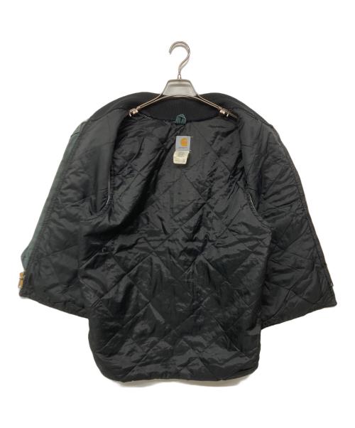 CarHartt（カーハート）CarHartt (カーハート) 90S ダックベスト キルティング アーティックベスト ハンターグリーン  グリーン サイズ:XLの古着・服飾アイテム