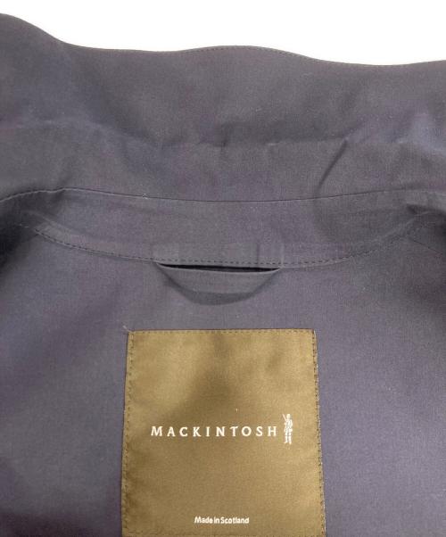 MACKINTOSH（マッキントッシュ）MACKINTOSH (マッキントッシュ) ゴム引きステンカラーコート ネイビー サイズ:34の古着・服飾アイテム
