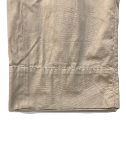'S Max Mara（エスマックスマーラ）'S Max Mara (エスマックスマーラ) コットンワイドパンツ ベージュ サイズ:42の古着・服飾アイテム