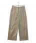 'S Max Mara（エスマックスマーラ）の古着「コットンワイドパンツ」｜ベージュ
