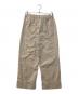 'S Max Mara (エスマックスマーラ) コットンワイドパンツ ベージュ サイズ:42：7000円