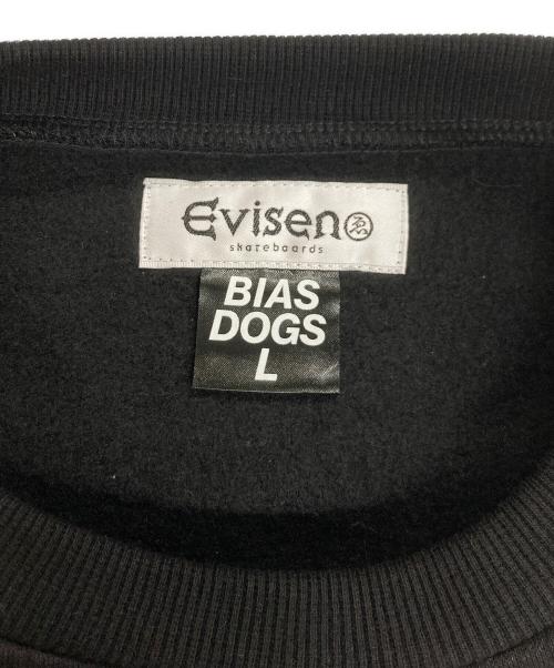 EVISEN（エビセン）EVISEN (エビセン) Max Machine CREW SWEAT ブラック サイズ:Lの古着・服飾アイテム