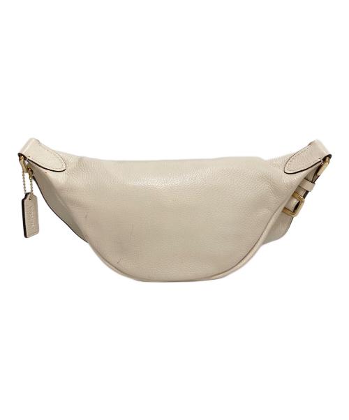 COACH（コーチ）COACH (コーチ) ボディーバッグ ホワイトの古着・服飾アイテム