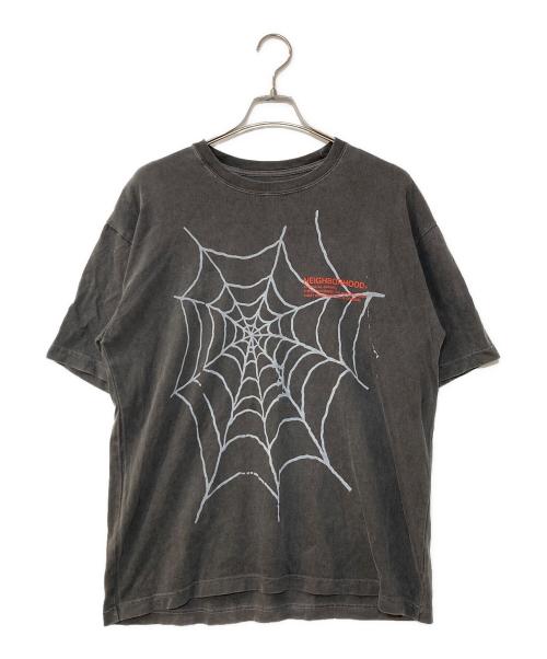 NEIGHBORHOOD（ネイバーフッド）NEIGHBORHOOD (ネイバーフッド) スパイダーウェブTEE グレー サイズ:Lの古着・服飾アイテム
