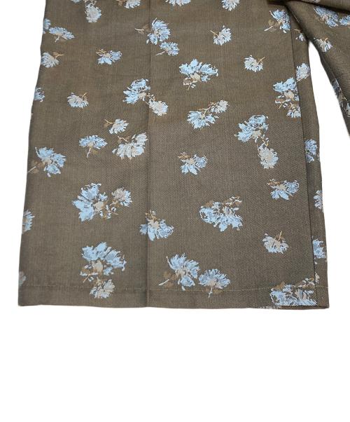AMIRI（アミリ）AMIRI (アミリ) POSEY BLOOM JACQUARD JUMPSUIT オールインワン ブラウン×ブルー サイズ:Sの古着・服飾アイテム