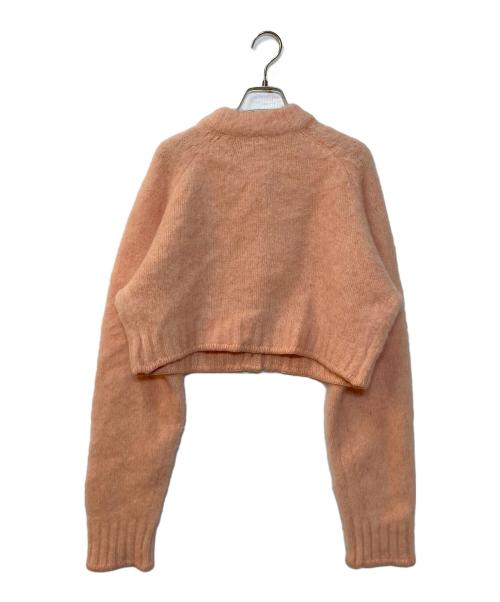 TODAYFUL（トゥデイフル）TODAYFUL (トゥデイフル) Brashed Knit Cardigan ピンク サイズ:Fの古着・服飾アイテム