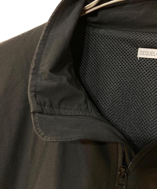 SEQUEL（シークエル）SEQUEL (シークエル) ナイロンジャケット ブラック サイズ:Mの古着・服飾アイテム