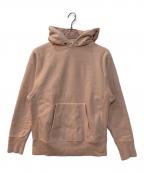 ATONエイトン）の古着「NATURAL DYE URAKE HOODIE」｜ピンク