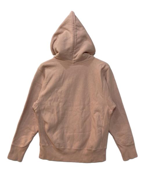 ATON（エイトン）ATON (エイトン) NATURAL DYE URAKE HOODIE ピンク サイズ:2の古着・服飾アイテム