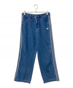 レア　00s diesel×adidas イタリア製　ワイドデニムパンツ　濃紺 レア 00s diesel×adidas イタリア製 ワイドデニムパンツ 濃紺 【公式通販】