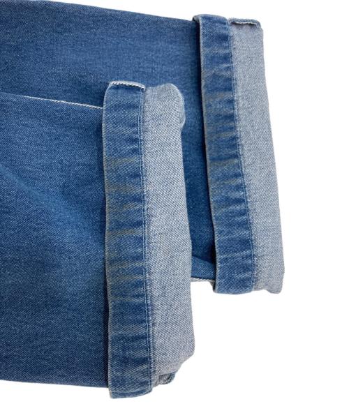 adidas（アディダス）adidas (アディダス) デニム スリーストライプス トラックパンツ インディゴ サイズ:W27L30の古着・服飾アイテム