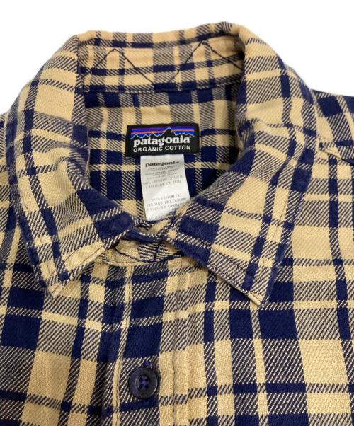 Patagonia（パタゴニア）Patagonia (パタゴニア) フランネルシャツ ネイビー サイズ:Sの古着・服飾アイテム