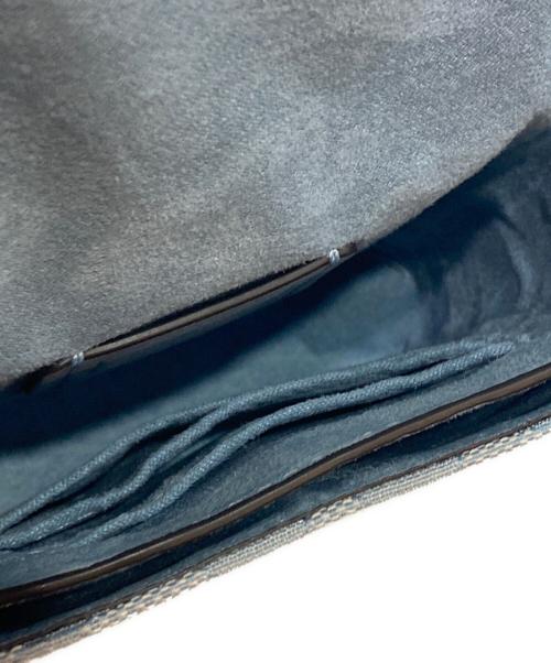 COACH（コーチ）COACH (コーチ) ノース サウス ロニー クロスボディ シグネチャーバッグ ブルーの古着・服飾アイテム