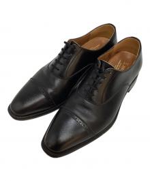 SCOTCH GRAIN（スコッチグレイン）の古着「キャップトゥドレスシューズ」｜ブラック