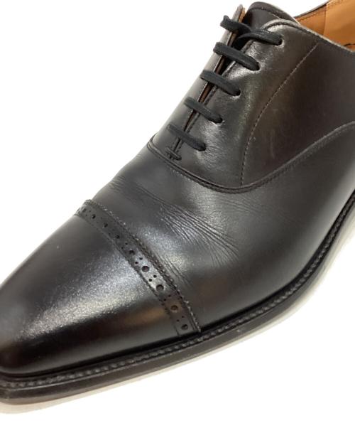 SCOTCH GRAIN（スコッチグレイン）SCOTCH GRAIN (スコッチグレイン) キャップトゥドレスシューズ ブラック サイズ:25の古着・服飾アイテム
