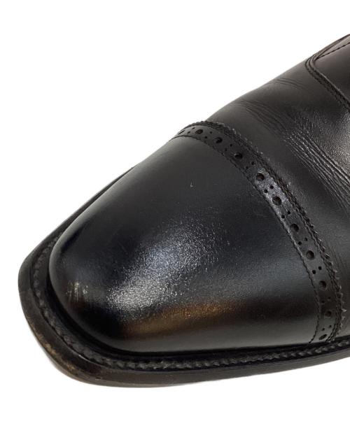 SCOTCH GRAIN（スコッチグレイン）SCOTCH GRAIN (スコッチグレイン) キャップトゥドレスシューズ ブラック サイズ:25の古着・服飾アイテム