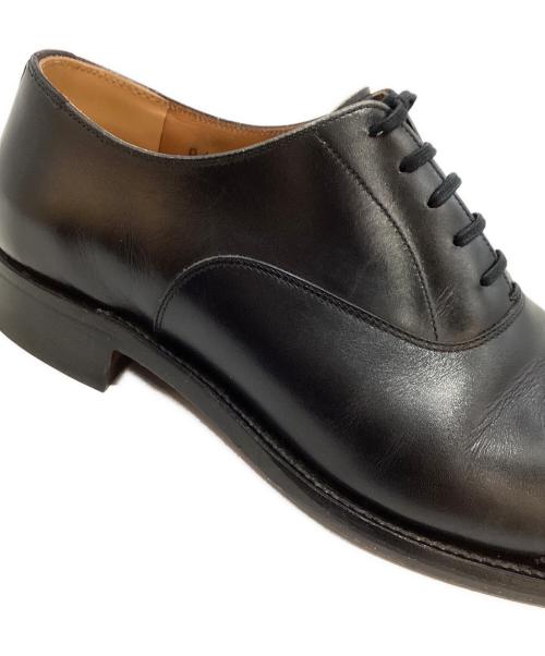 SCOTCH GRAIN（スコッチグレイン）SCOTCH GRAIN (スコッチグレイン) キャップトゥドレスシューズ ブラック サイズ:25の古着・服飾アイテム