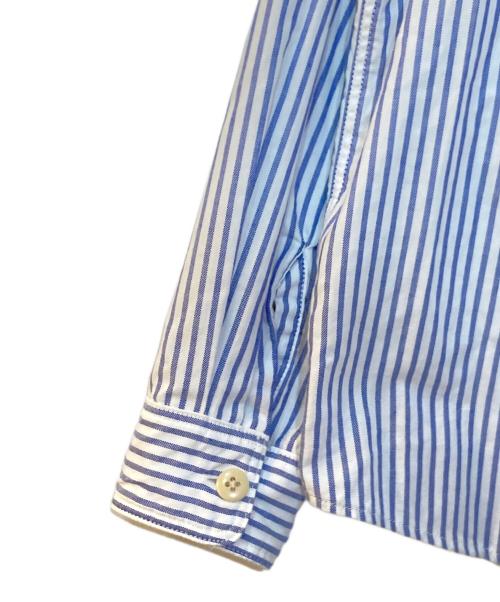 KAPITAL（キャピタル）KAPITAL (キャピタル) OX Striped Anorak Shirt ブルー サイズ:1の古着・服飾アイテム