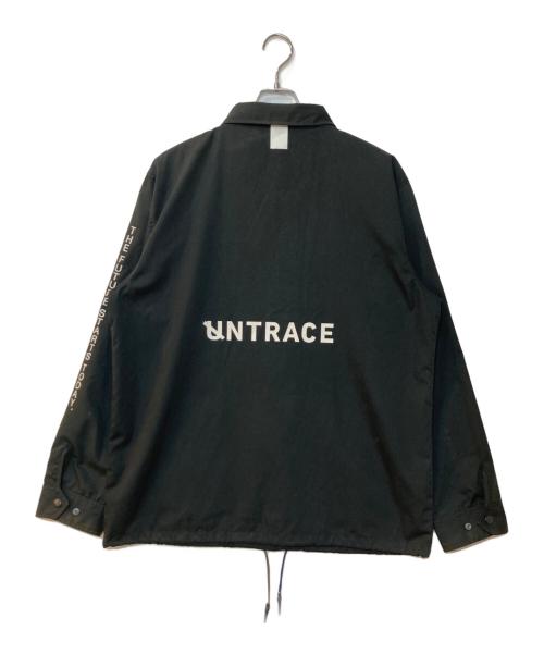 UNTRACE（アントレース）UNTRACE (アントレース) バックロゴコーチジャケット ブラック サイズ:XLの古着・服飾アイテム