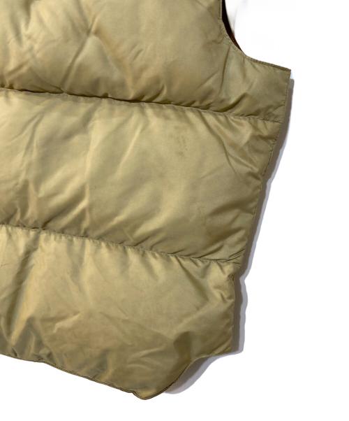 RockyMountainFeatherBed（ロッキーマウンテンフェザーベッド）RockyMountainFeatherBed (ロッキーマウンテンフェザーベッド) 70‘s Christy Vest ダウンベスト ベージュ サイズ:11/12の古着・服飾アイテム