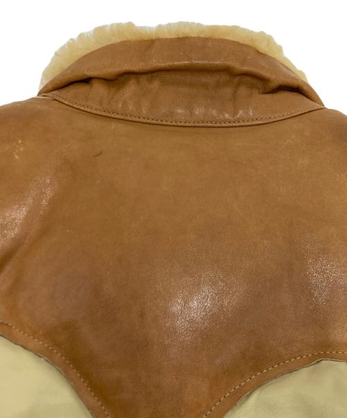 RockyMountainFeatherBed（ロッキーマウンテンフェザーベッド）RockyMountainFeatherBed (ロッキーマウンテンフェザーベッド) 70‘s Christy Vest ダウンベスト ベージュ サイズ:11/12の古着・服飾アイテム