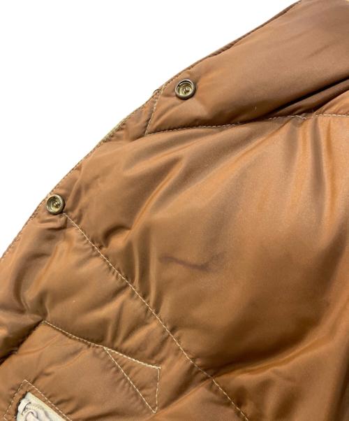 RockyMountainFeatherBed（ロッキーマウンテンフェザーベッド）RockyMountainFeatherBed (ロッキーマウンテンフェザーベッド) 70‘s Christy Vest ダウンベスト ベージュ サイズ:11/12の古着・服飾アイテム