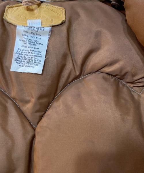 RockyMountainFeatherBed（ロッキーマウンテンフェザーベッド）RockyMountainFeatherBed (ロッキーマウンテンフェザーベッド) 70‘s Christy Vest ダウンベスト ベージュ サイズ:11/12の古着・服飾アイテム