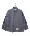 ）の古着「BD 02 / LS / COTTON. BROADCLOTH. TEXTILE. PROTECT ボタンダウンシャツ」｜ネイビー