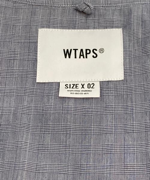 WTAPS（ダブルタップス）WTAPS (ダブルタップス) BD 02 / LS / COTTON. BROADCLOTH. TEXTILE. PROTECT ボタンダウンシャツ ネイビー サイズ:2の古着・服飾アイテム