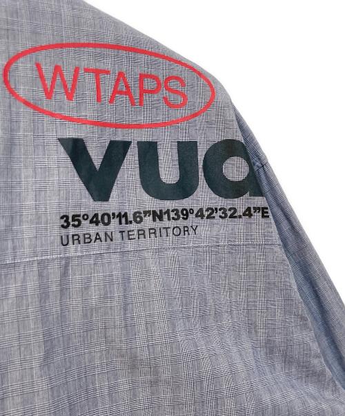 WTAPS（ダブルタップス）WTAPS (ダブルタップス) BD 02 / LS / COTTON. BROADCLOTH. TEXTILE. PROTECT ボタンダウンシャツ ネイビー サイズ:2の古着・服飾アイテム