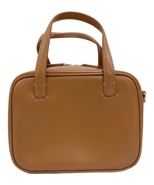 ROH SEOUL（ローソウル）ROH SEOUL (ローソウル) MINI TIN SQUARE TOTE ミニ ティンスクエアトートバッグ ブラウンの古着・服飾アイテム