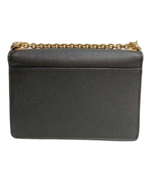 FURLA（フルラ）FURLA (フルラ) BLOCK MINI CROSSBODY スクエアレザーショルダーバッグ ブラックの古着・服飾アイテム