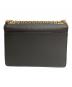 FURLA (フルラ) BLOCK MINI CROSSBODY スクエアレザーショルダーバッグ ブラック：6000円