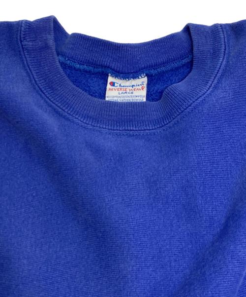 Champion（チャンピオン）Champion (チャンピオン) 90`sリバースウィーブスウェット ブルー サイズ:Lの古着・服飾アイテム