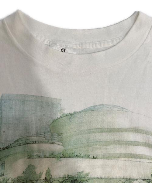 FRANK LLOYD（フランク・ロイド）FRANK LLOYD (フランク・ロイド) 90`s建築Tee ホワイト サイズ:Lの古着・服飾アイテム