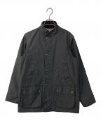 Barbourバブアー）の古着「2WAYジップアップナイロンジャケット」｜ブラック