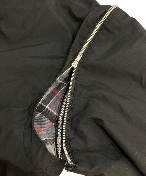 Barbour（バブアー）Barbour (バブアー) 2WAYジップアップナイロンジャケット ブラック サイズ:38の古着・服飾アイテム