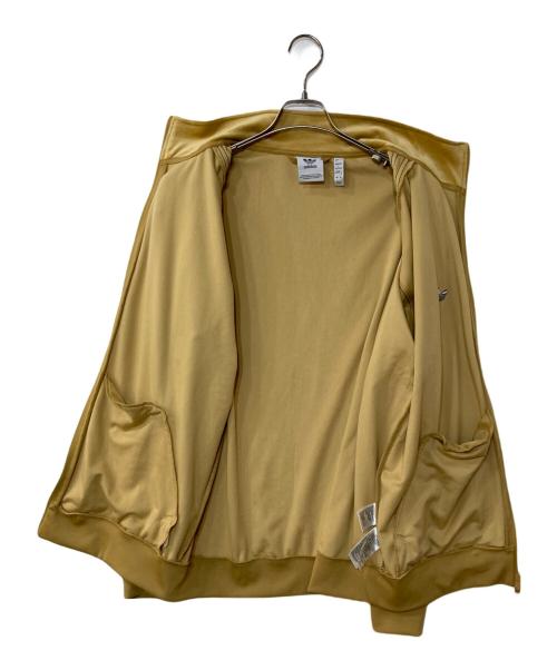 adidas（アディダス）adidas (アディダス) VELOUR TRACKTOP ベロア トラックジャケット ベージュ サイズ:Lの古着・服飾アイテム
