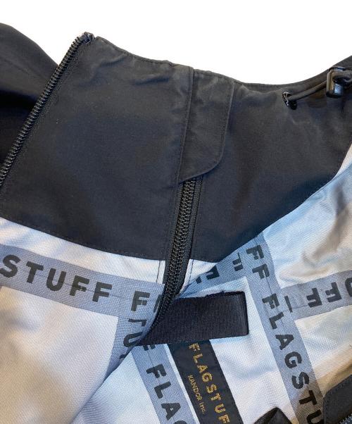 flagstuff（フラグスタフ）FLAGSTUFF (フラグスタフ) マルチポケットナイロンジャケット ブラック サイズ:Mの古着・服飾アイテム
