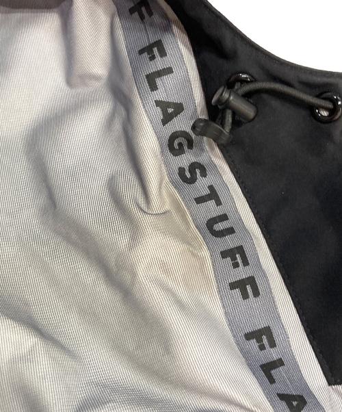 flagstuff（フラグスタフ）FLAGSTUFF (フラグスタフ) マルチポケットナイロンジャケット ブラック サイズ:Mの古着・服飾アイテム