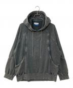 MAISON SPECIALメゾンスペシャル）の古着「Cashmere Cotton Sweat Pullover Hoodie」｜グレー